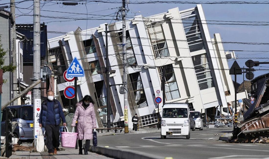 İŞIKAVA (AA) – Japonya Meteoroloji Ajansına (JMA) göre, dün batıdaki