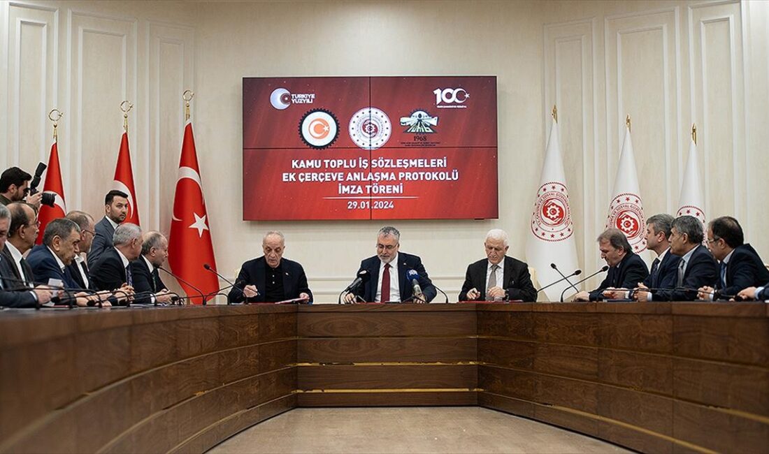 Çalışma ve Sosyal Güvenlik Bakanlığı koordinasyonunda, TÜRK-İŞ ve HAK-İŞ ile