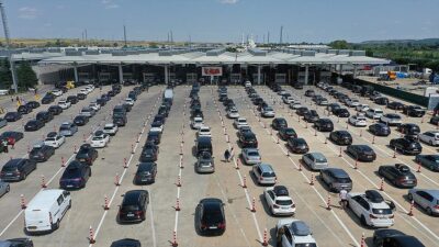 Türkiye kara sınır kapılarından giriş-çıkış yapan araç sayısı 2019-2023 döneminde