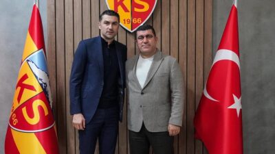 Trendyol Süper Lig ekibi Mondihome Kayserispor, teknik direktör Burak Yılmaz