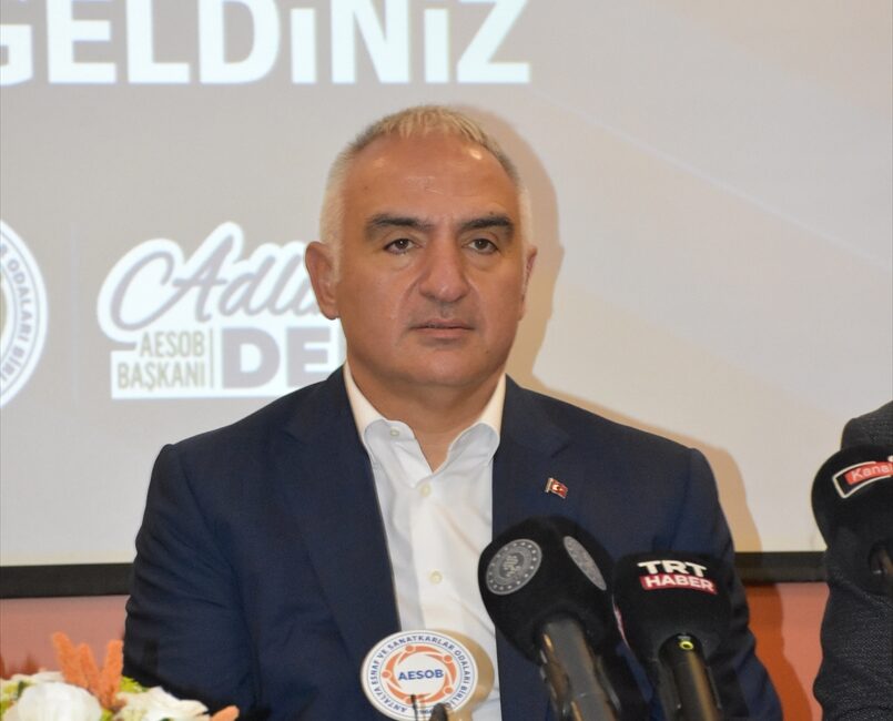 ANTALYA (AA) – Kültür ve Turizm Bakanı Mehmet Nuri Ersoy,