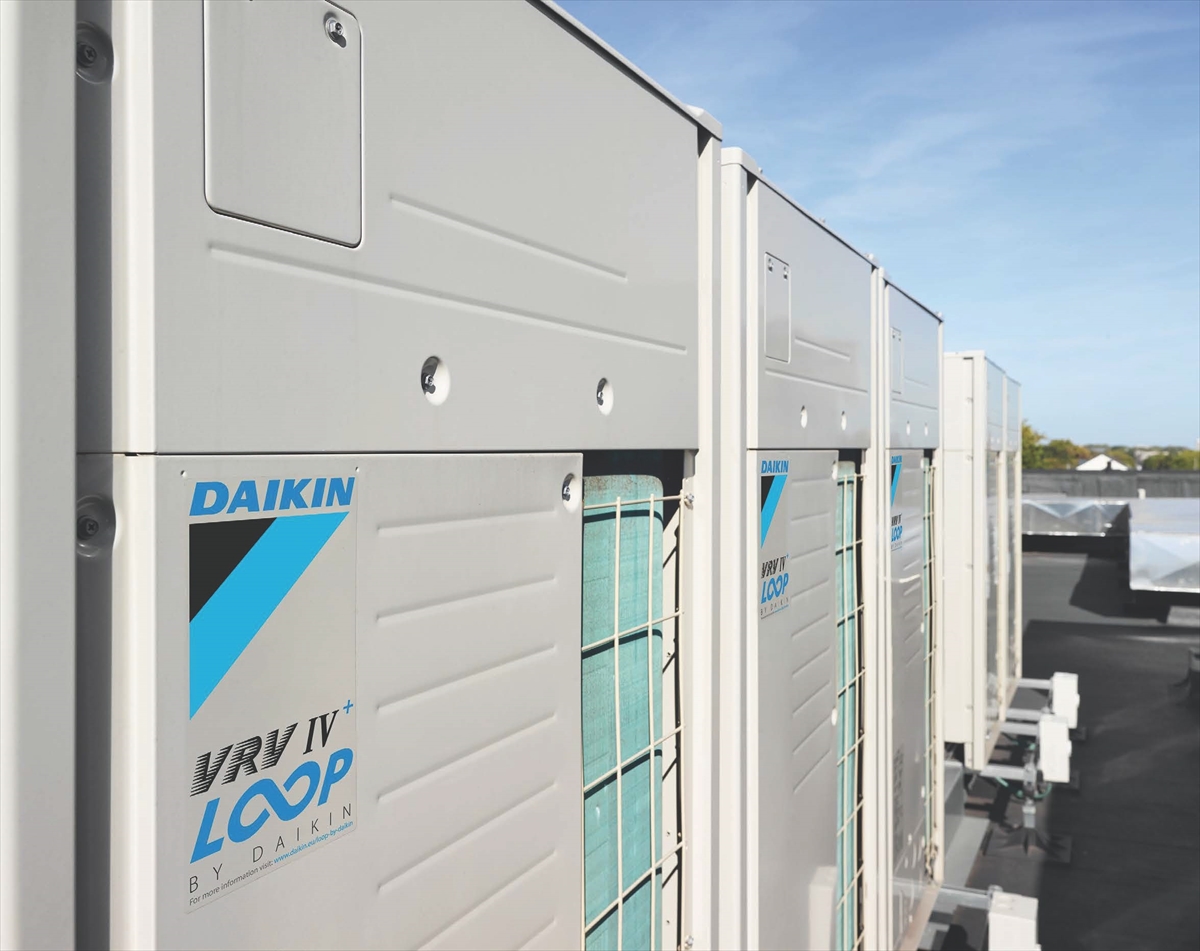 “Loop by Daikin” projesiyle üretilen VRV dış üniteleri Avrupa'ya ihraç ediliyor