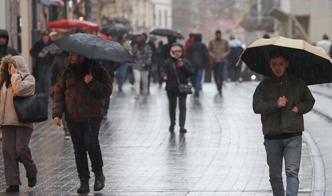 İSTANBUL (AA) – Meteoroloji 1. B&ouml;lge M&uuml;d&uuml;rl&uuml;ğ&uuml; İstanbul B&ouml;lge Tahmin