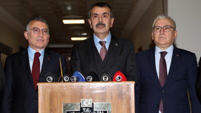 Milli Eğitim Bakanı Tekin, "Okullarımızın belediyeler tarafından yapılması gereken giderlerinin