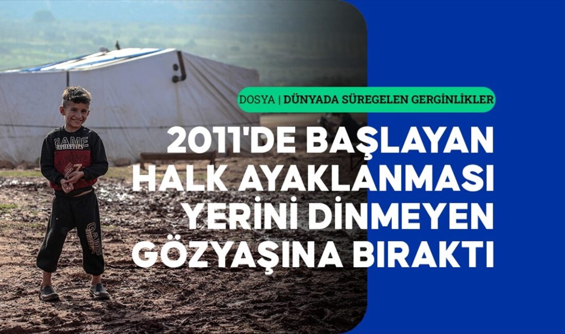 Suriye'de 2011'den bu yana devam eden iç savaş milyonlarca Suriyeliyi