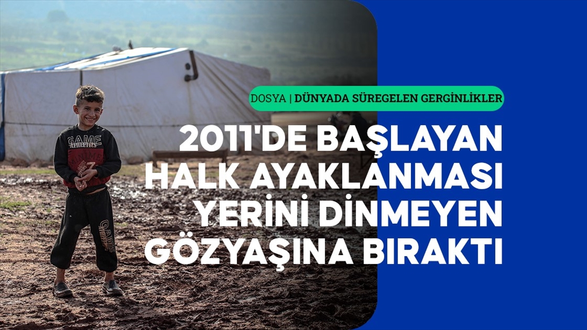 Suriye'de 2011'den bu yana devam eden iç savaş milyonlarca Suriyeliyi