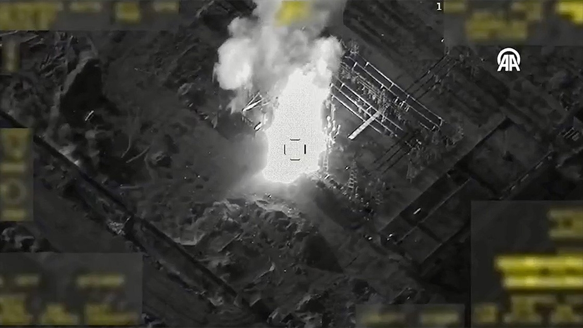 MİT Başkanlığı, Suriye'de, terör örgütü PKK/YPG'ye ait terör amaçlı kullanılan