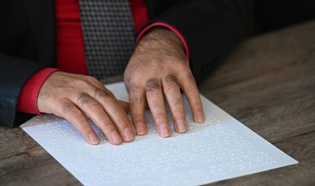Türkiye Körler Federasyonu Başkanı Demirci, okuryazar görme engellilerin noterlik işlemlerinde