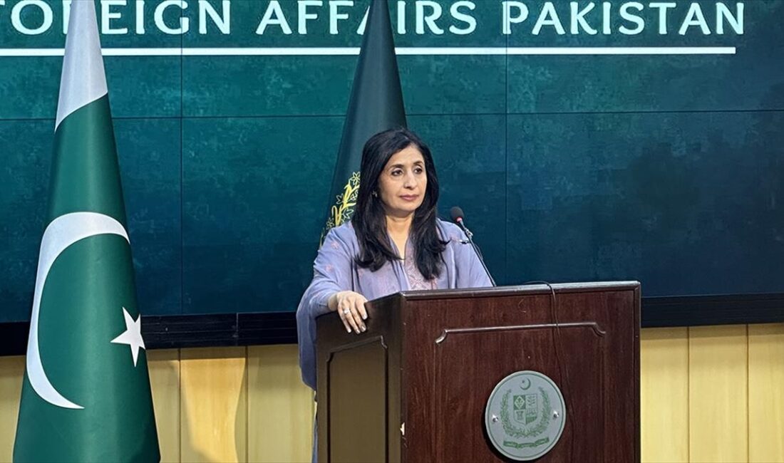 Pakistan Dışişleri Bakanlığı Sözcüsü Mümtaz Zehra Beluç, ülkesinin İran içerisinde