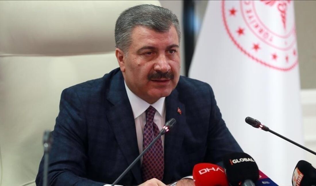 Sağlık Bakanı Fahrettin Koca, "Bazı sosyal medya hesapları üzerinden yayılmaya