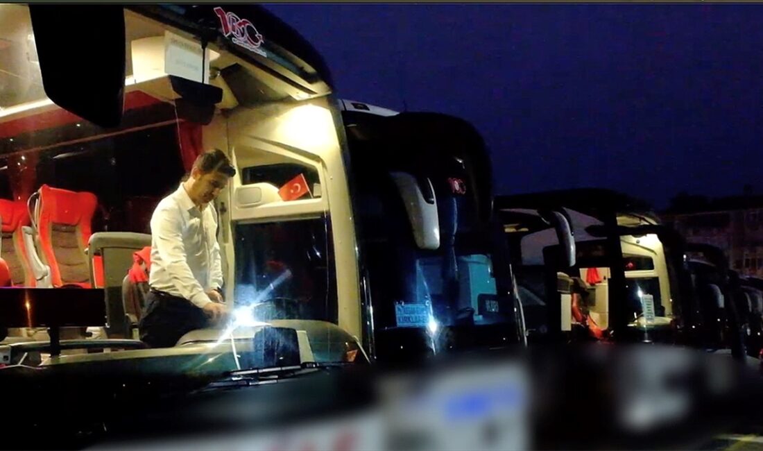 Ulaştırma ve Altyapı Bakanlığınca uygulamaya alınan şehirler arası otobüslerde araç