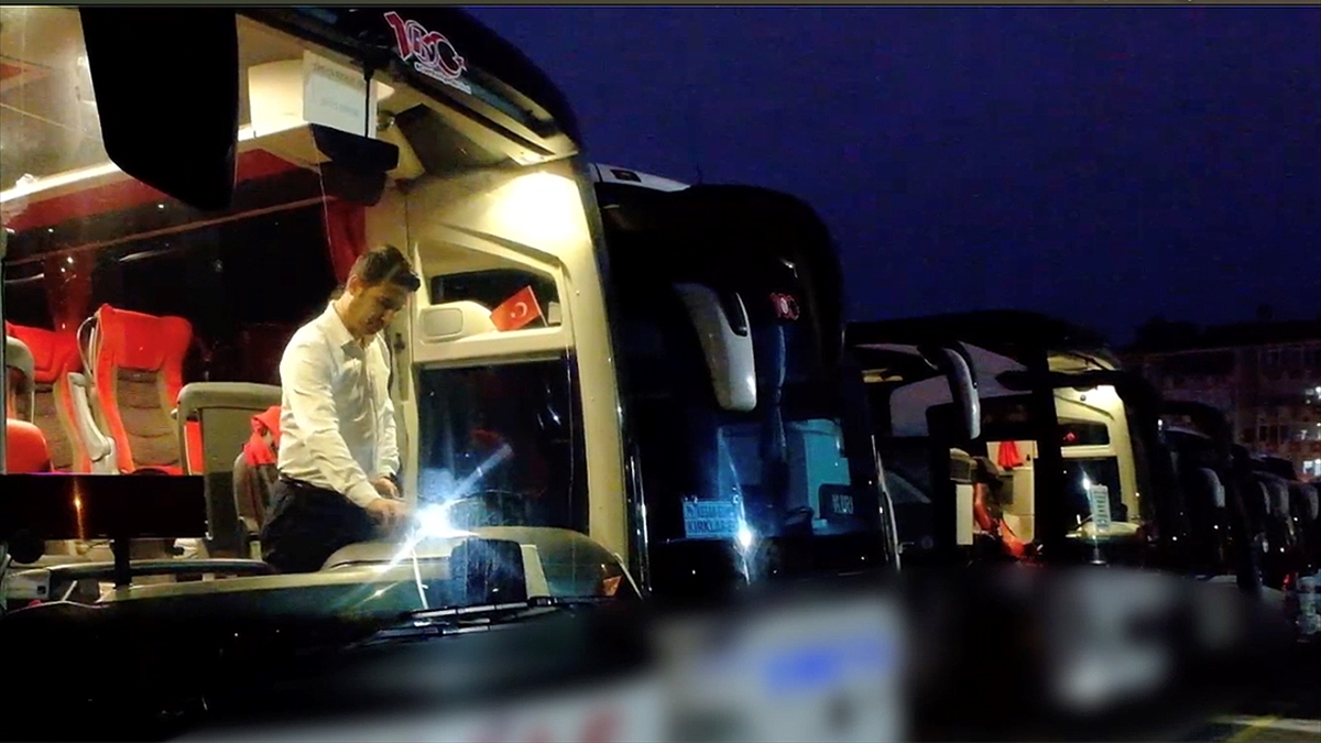 Ulaştırma ve Altyapı Bakanlığınca uygulamaya alınan şehirler arası otobüslerde araç