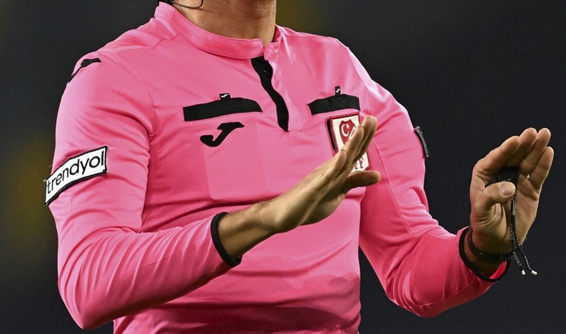 İSTANBUL (AA) – Türkiye Futbol Federasyonu Merkez Hakem Kurulu tarafından