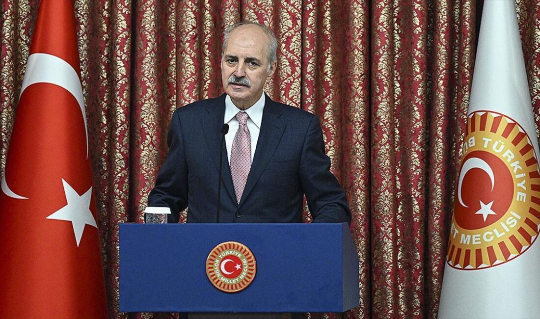 TBMM Başkanı Kurtulmuş, "TBMM'nin hukuken çalışmalarını sürdürdüğü bir dönemde TBMM