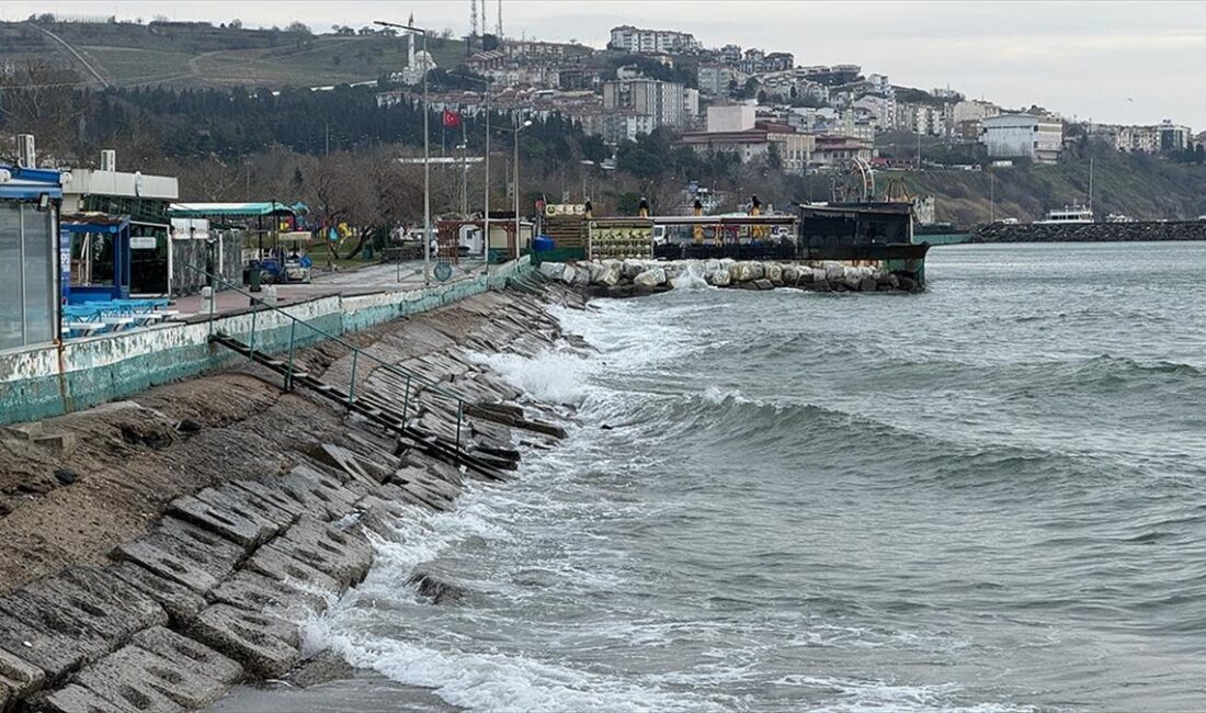 Tekirdağ'da deniz ulaşımına poyraz engeli Hızı zaman zaman 40 kilometreye ulaşan poyraz nedeniyle yerli ve