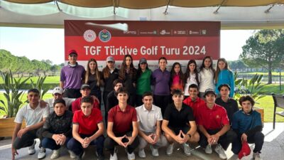 ANTALYA (AA) – Türkiye Golf Federasyonu tarafından düzenlenen TGF Türkiye