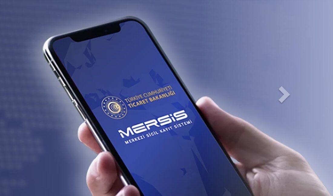 Ticaret Bakanlığınca, devreye alınan "Merkezi Sicil Kayıt Sistemi (MERSİS) Mobil