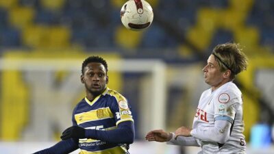 Trendyol Süper Lig'in 19. haftasında Trabzonspor, deplasmanda MKE Ankaragücü'nü 1-0