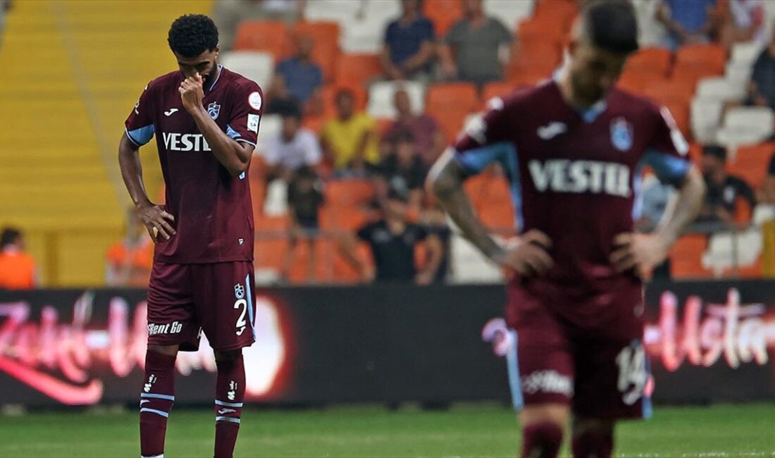 Trendyol Süper Lig'de konuk ettiği Kasımpaşa'ya 3-2 yenilen Trabzonspor, teknik