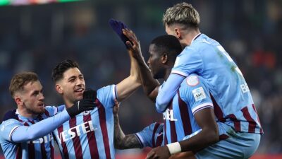 Trabzonspor, Trendyol Süper Lig'de 16. haftanın erteleme müsabakasında Yılport Samsunspor'u