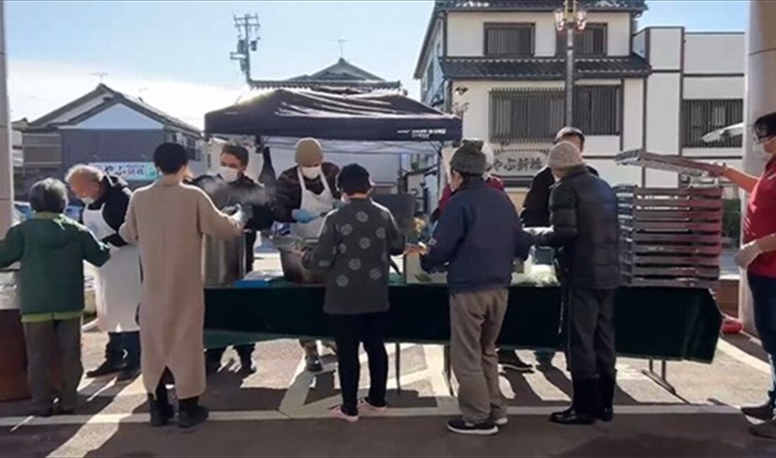 WAJIMA/TOKYO (AA) – Batıdaki İşikawa’nın Noto Yarımadası ve açıklarında, büyüklükleri