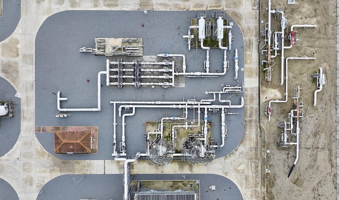 Türkiye, doğal gaz depolarında yapacağı kapasite artışlarıyla Avrupa'nın 3'üncü büyük