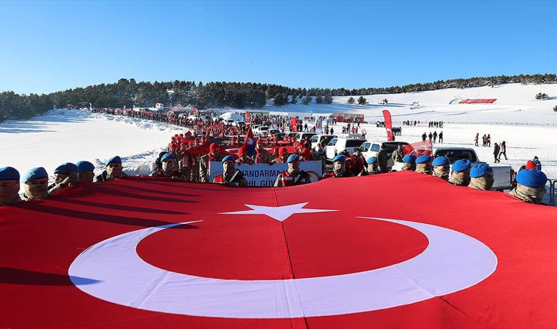 Kars'ın Sarıkamış ilçesinde, Sarıkamış Harekatı'nın 109. yılı anma etkinlikleri çerçevesinde