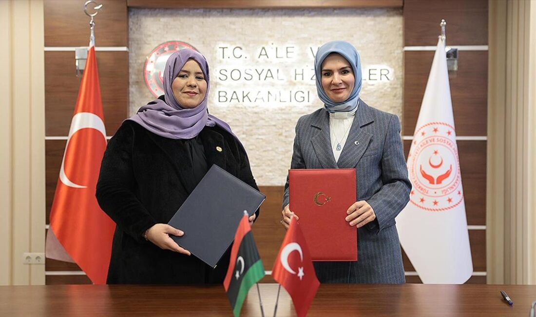 Aile ve Sosyal Hizmetler Bakanlığı ile Libya Sosyal İşler Bakanlığı