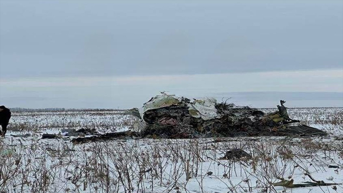 Ukrayna Güvenlik Servisi (SBU), Rusya'nın Belgorod bölgesinde roketle vurulan, 65