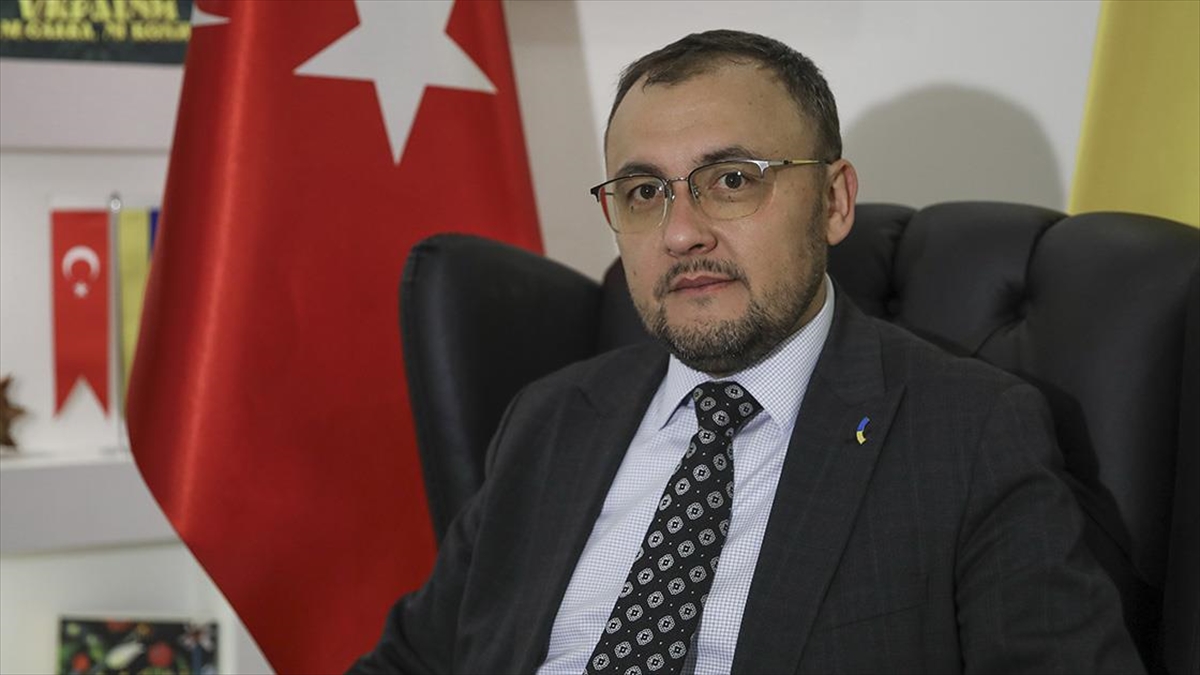 Ukrayna'nın Ankara Büyükelçisi Vasyl Bodnar, Türkiye ile Ukrayna arasındaki ilişkilere