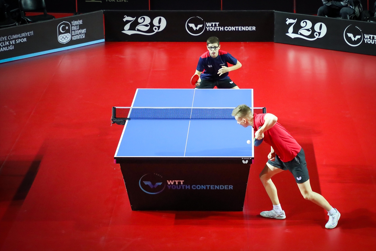 ANTALYA (AA) – Uluslararası Gençler Masa Tenisi Şampiyonası'nın (WTT Youth