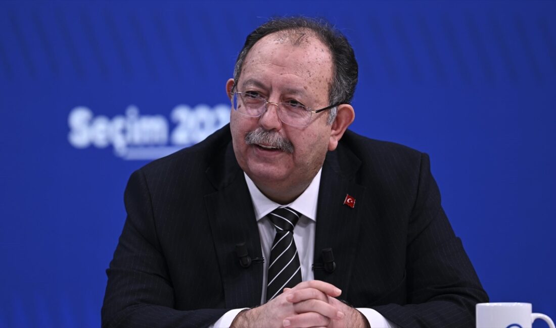 Yüksek Seçim Kurulu (YSK) Başkanı Ahmet Yener, "Deprem bölgesi de