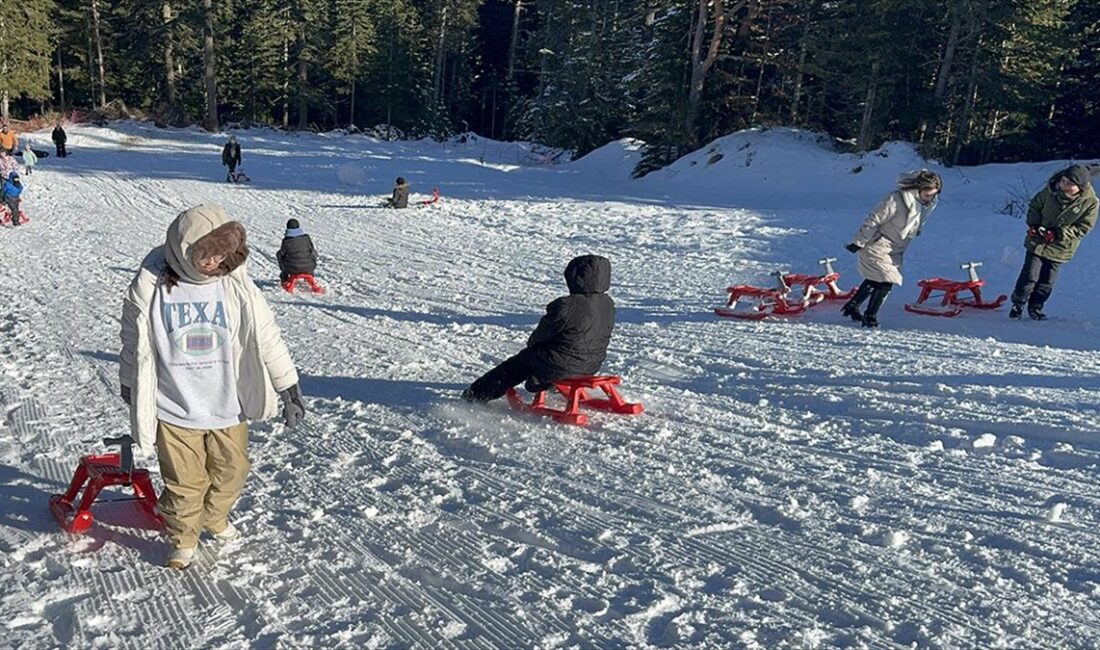 Türkiye'nin kış turizm merkezlerinden Ilgaz Dağı'nda bulunan Ilgaz Yurduntepe Kayak
