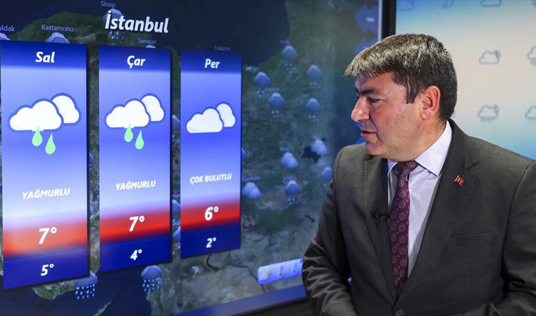 Meteoroloji Genel Müdürlüğü Analiz ve Tahminler Şube Müdürü Şahbaz, "Bütün