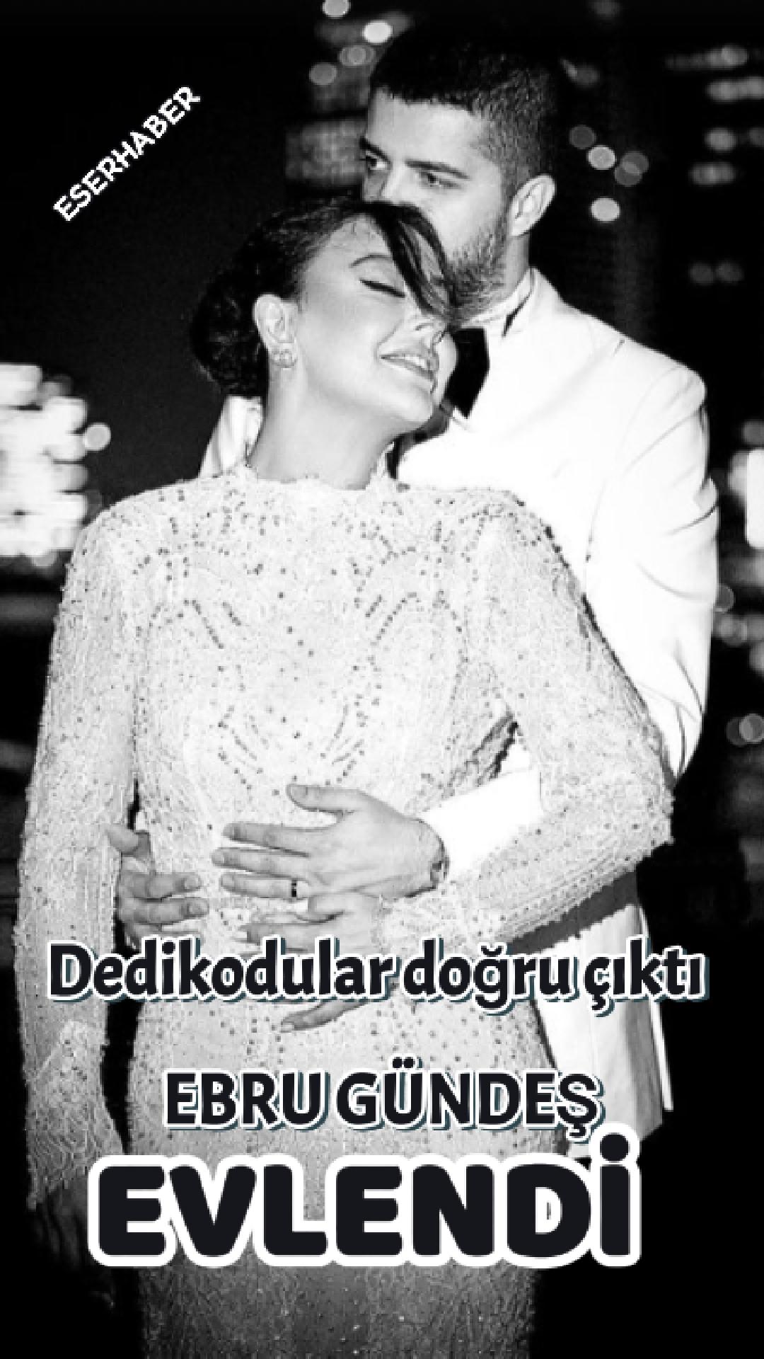 Ebru Gündeş ile Murat Özdemir bugün evlendi…Düğünden ilk görüntüler.