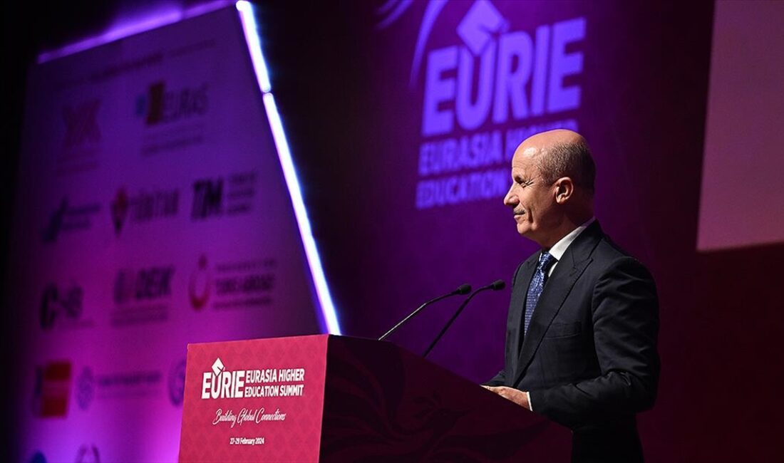 Avrasya Üniversiteler Birliğince düzenlenen 9. Avrasya Uluslararası Yükseköğretim Zirvesi (EURIE)