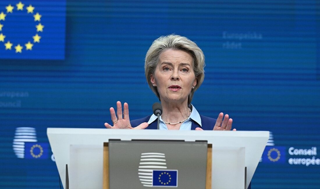 Avrupa Birliği (AB) Komisyonu Başkanı Ursula von der Leyen, "Bu