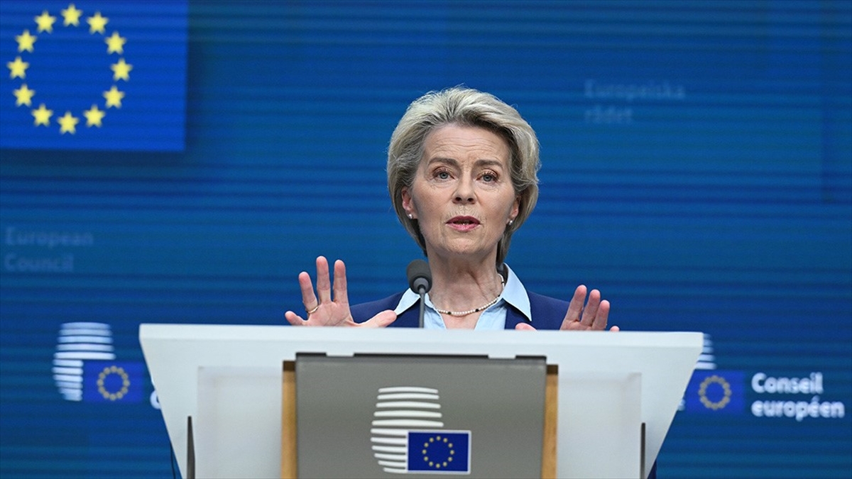 Avrupa Birliği (AB) Komisyonu Başkanı Ursula von der Leyen, "Bu