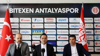 ANTALYA (AA) – Antalyaspor Kulübü Başkan Vekili Deniz Ali Yeşil,