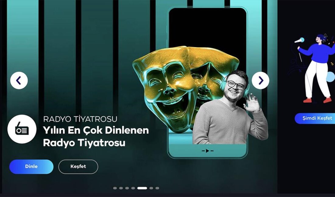İSTANBUL (AA) – TRT’den yapılan açıklamaya göre, TRT Dinle’nin modern