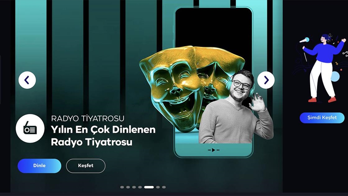 İSTANBUL (AA) – TRT’den yapılan açıklamaya göre, TRT Dinle’nin modern