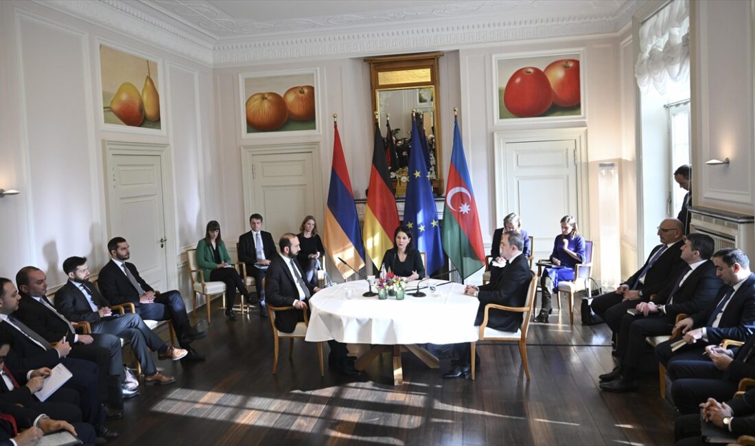 BERLIN (AA) – Dışişleri Bakanlığının konuk evi Villa Borsig’deki barış