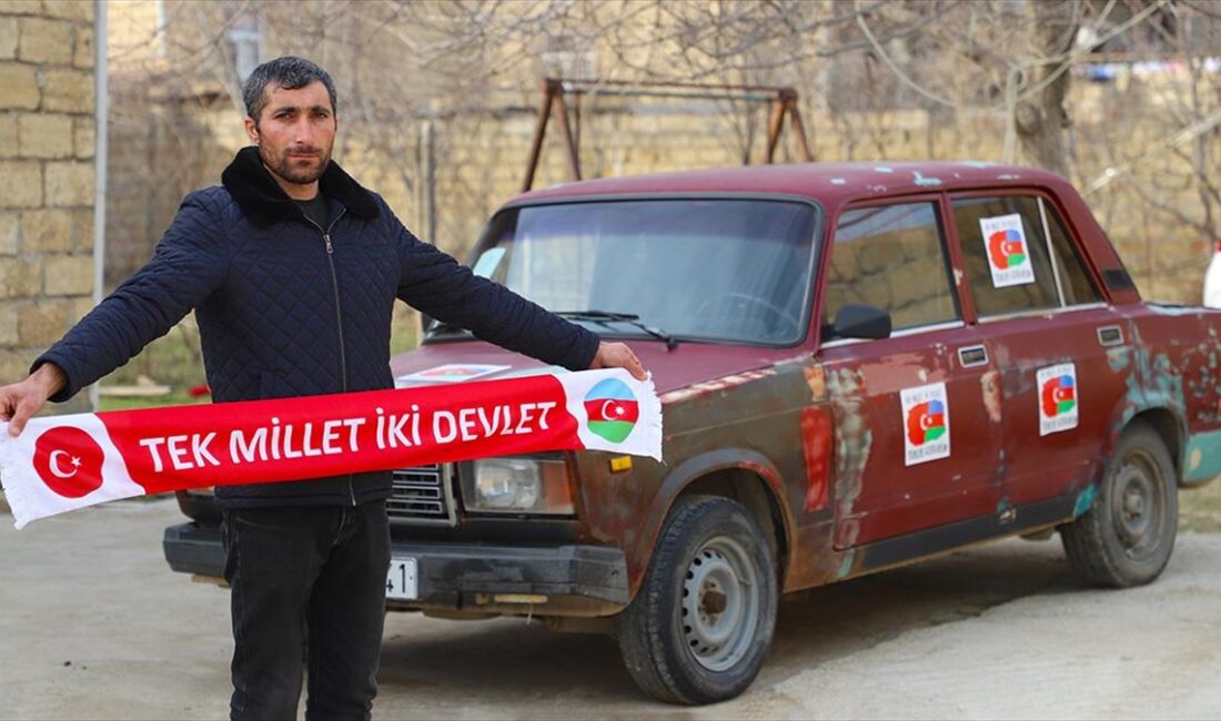 Azerbaycanlı Server Beşirli, "Yardım götürürken tesadüfen fotoğrafımı çekip sosyal medyada