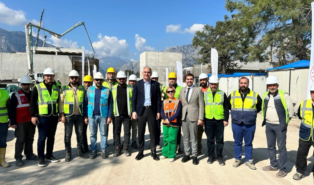 ANTALYA (AA) – Kültür ve Turizm Bakanı Mehmet Nuri Ersoy,