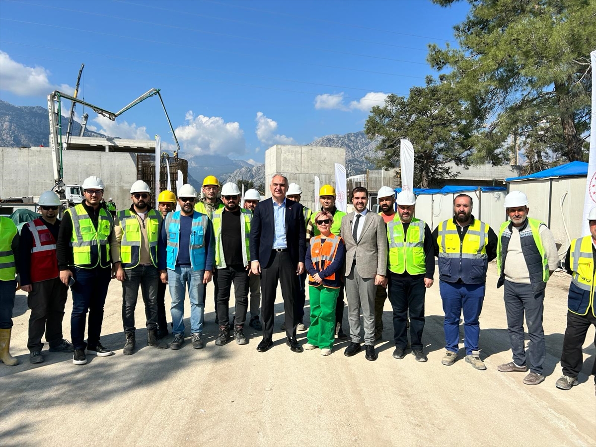 ANTALYA (AA) – Kültür ve Turizm Bakanı Mehmet Nuri Ersoy,