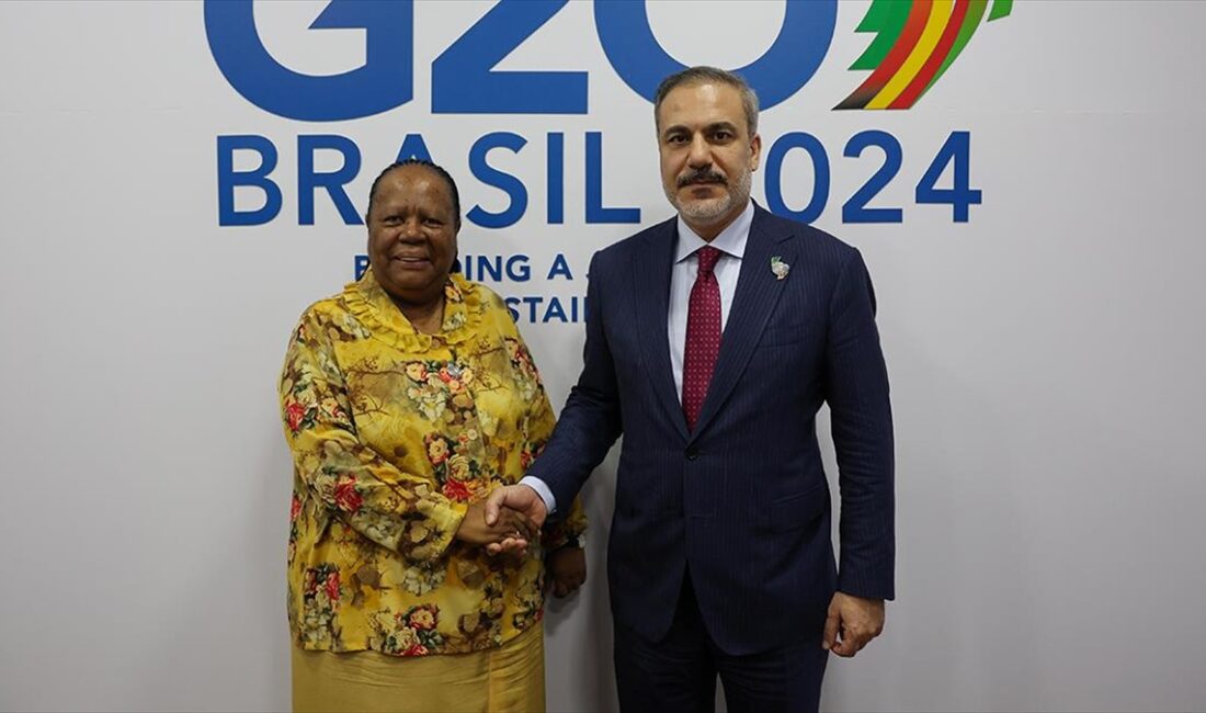 Dışişleri Bakanı Hakan Fidan, Brezilya'da Güney Afrika Uluslararası İlişkiler ve