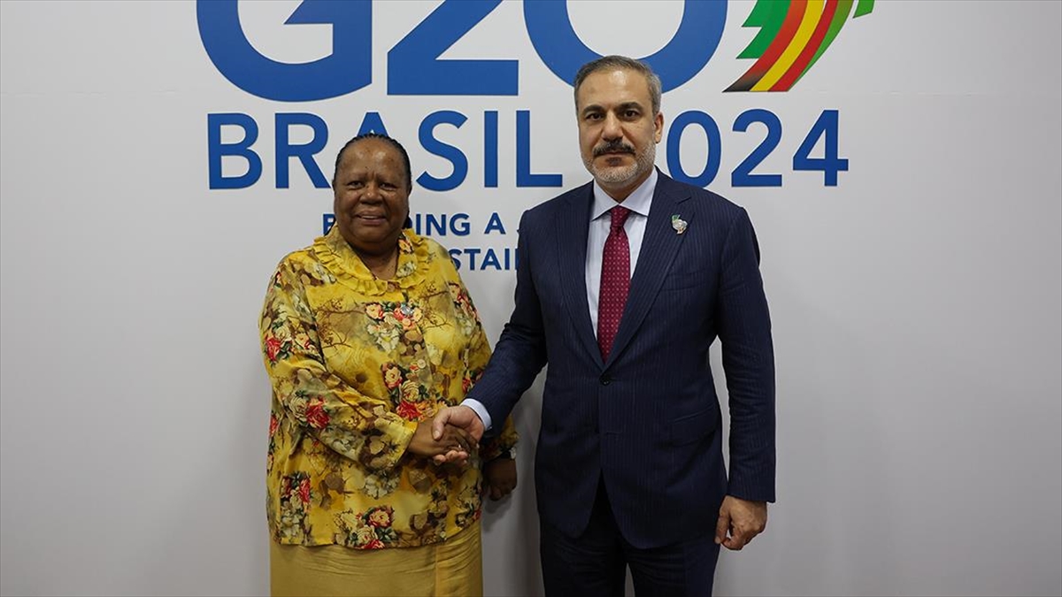 Dışişleri Bakanı Hakan Fidan, Brezilya'da Güney Afrika Uluslararası İlişkiler ve