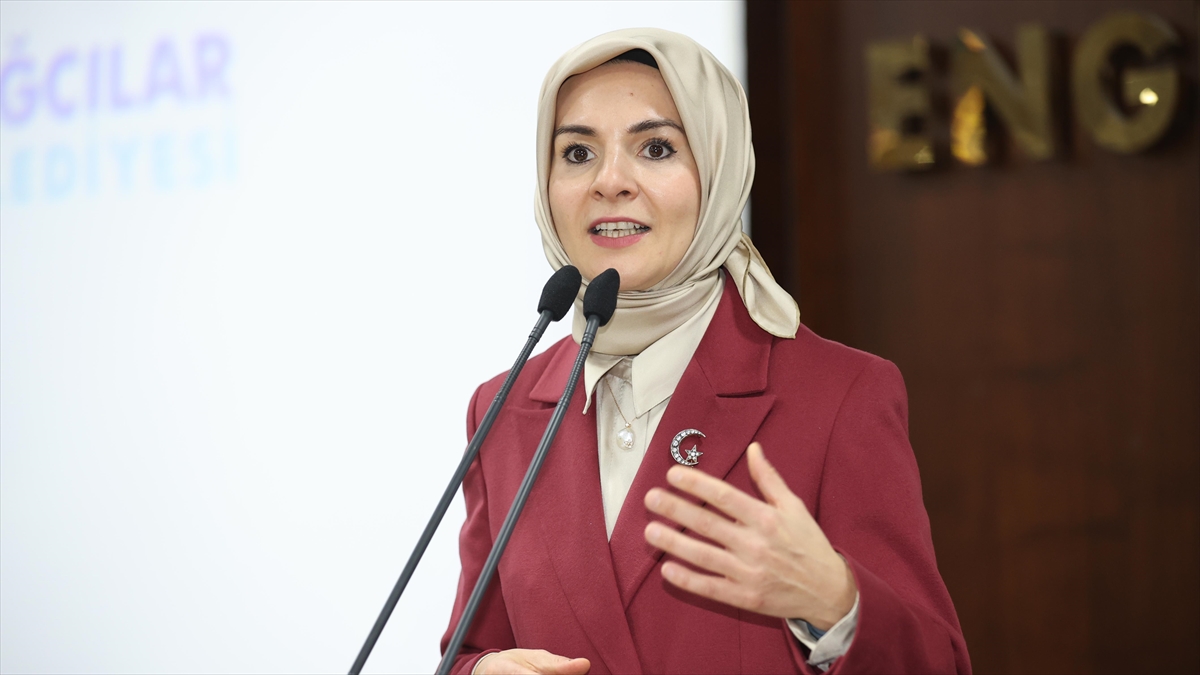 Aile ve Sosyal Hizmetler Bakanı Mahinur Özdemir Göktaş, "Bir televizyon