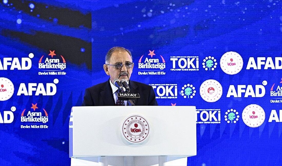 Çevre, Şehircilik ve İklim Değişikliği Bakanı Özhaseki, "Allah izin verirse