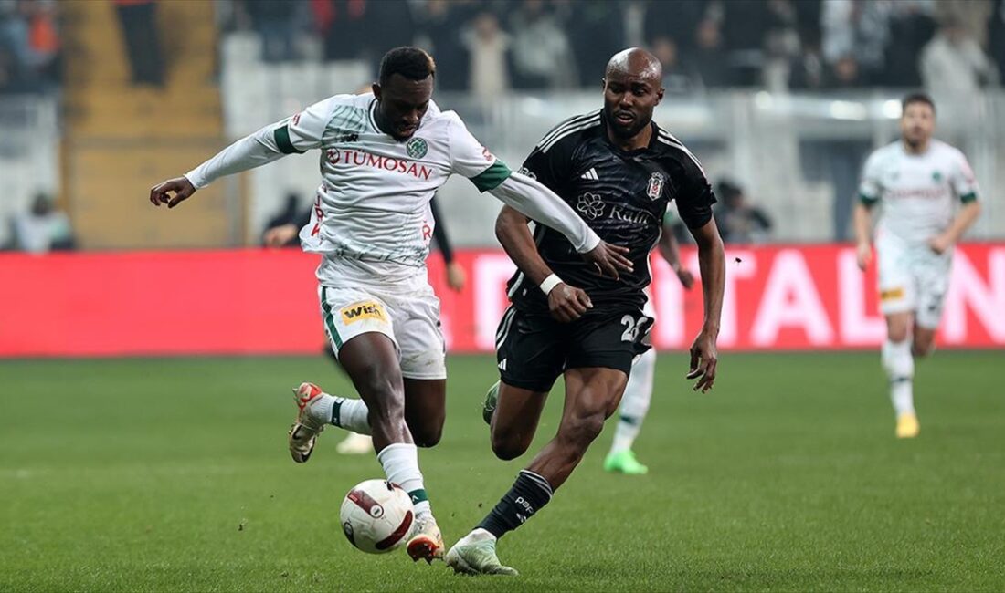 Beşiktaş, Ziraat Türkiye Kupası çeyrek finalinde konuk ettiği TÜMOSAN Konyaspor'u